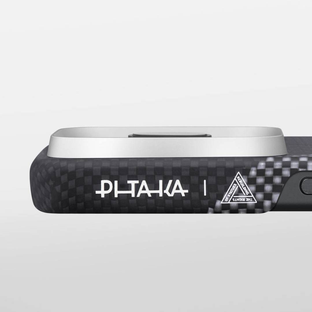 Pitaka x Re-TROS Rebuilding Collaborative Tactile Woven Case for iPhone 16 Pro Max