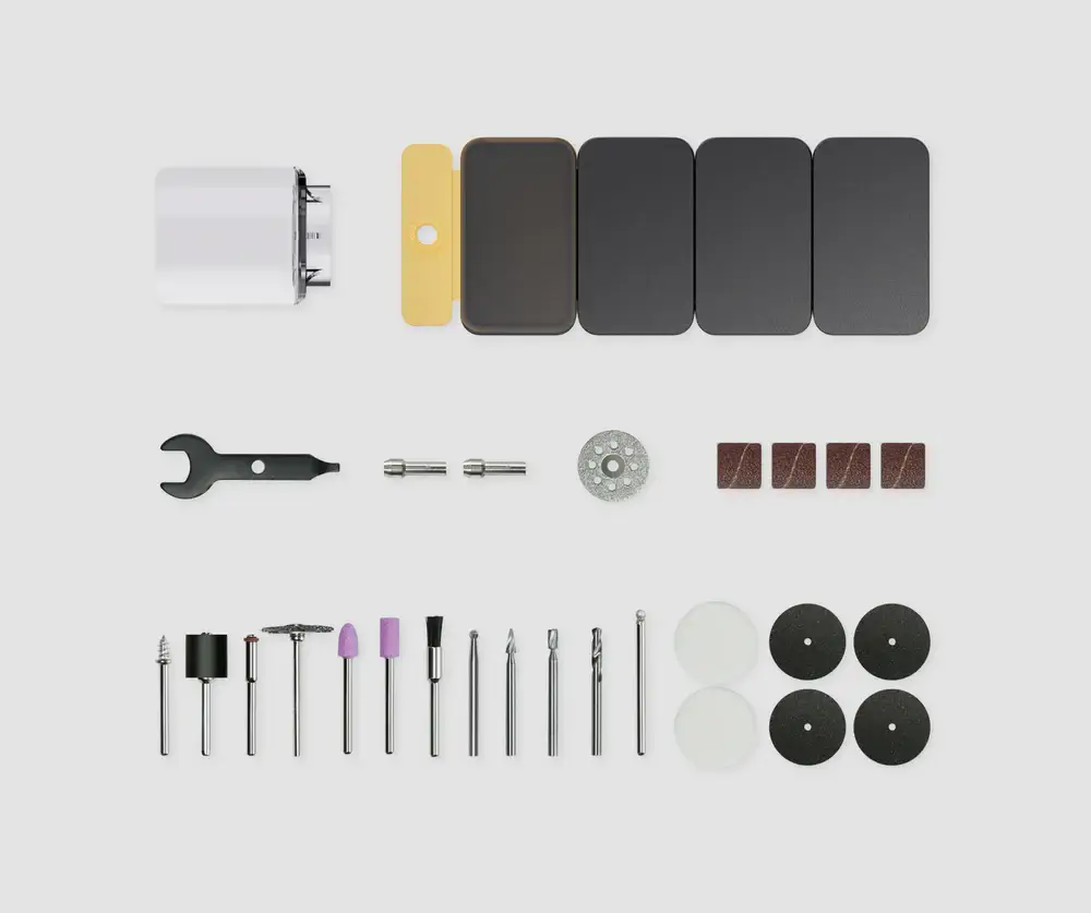 HOTO 35-in-1 Multi-Functional Rotary Tool Kit