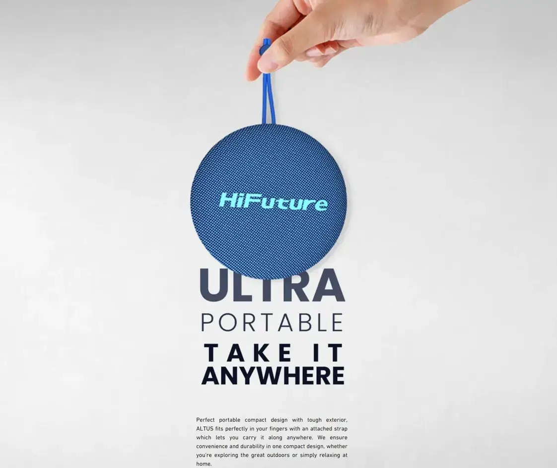 HiFuture Altus 10W Portable Wireless Bluetooth Speaker