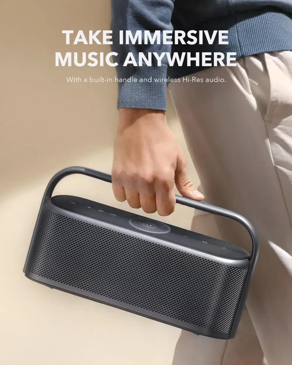 Anker Soundcore Motion X600 Hi-Res Bluetooth Wireless Speaker
