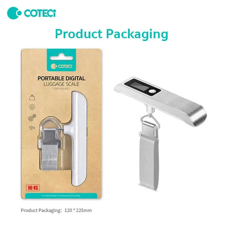 СОТЕСі TR-010 Portable Digital Luggage Scale 50KG Capacity