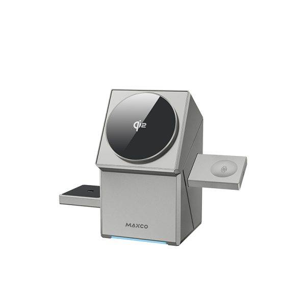 MAXCO Geometry Qi2 3in1 MagSafe Wireless Charger MAXCO Geometry Qi2 3in1 MagSafe Wireless Charger