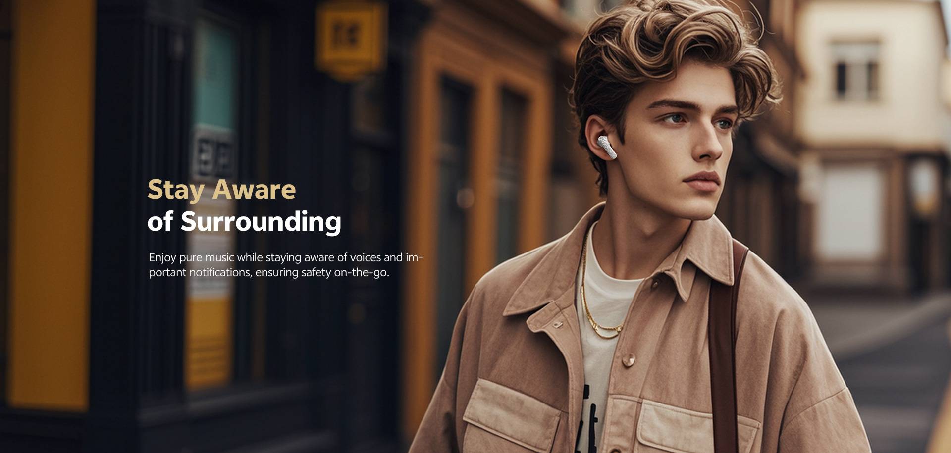QCY HT15 Adaptive Hybrid ANC True Wireless Earbuds with 45dB Noise Cancellation