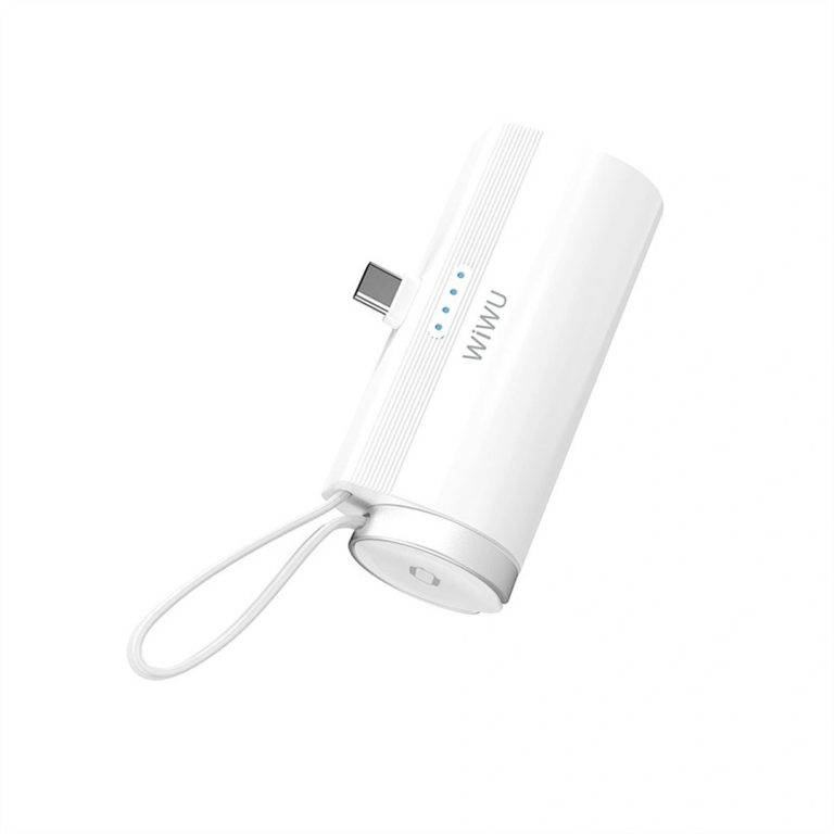 WiWU Wi-W026 2-in-1 Capsule 5000mAh USB-C Power Bank