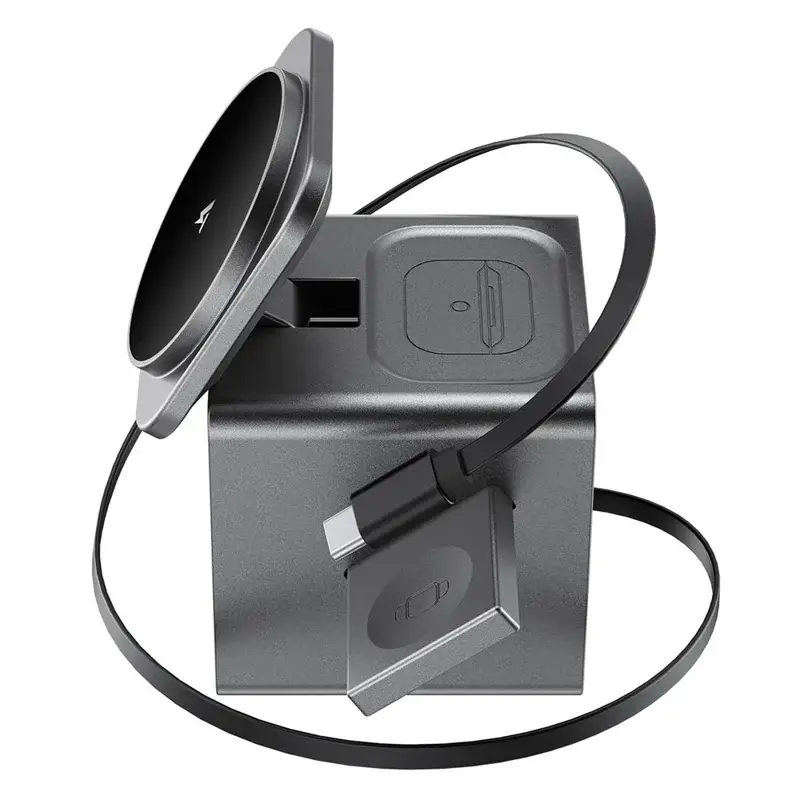 ACEFAST E34 3-in-1 Desktop Wireless Charging Station