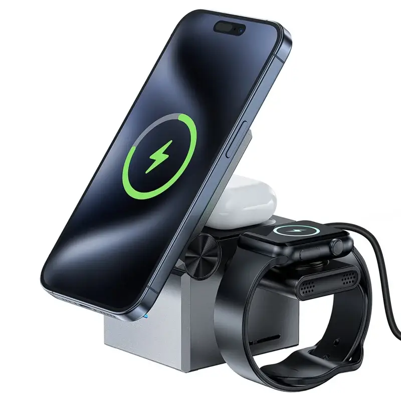 ACEFAST E18 3-in-1 Desktop Wireless Charging Station