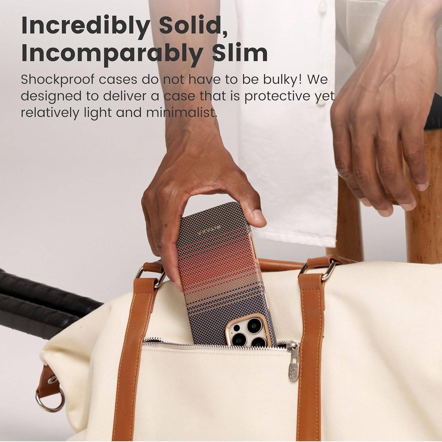 Pitaka Sunset Military-Grade Protective Case for iPhone 16 Pro