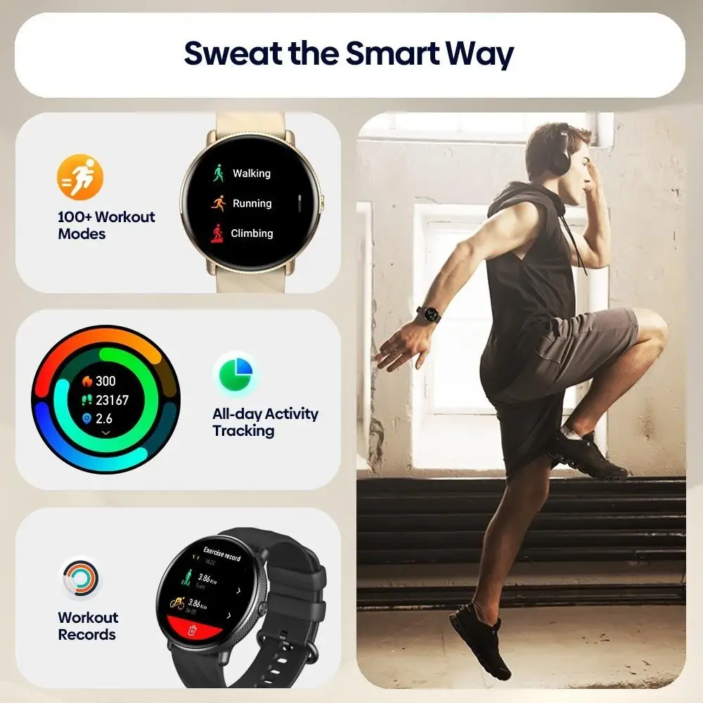 Zeblaze GTR 3 Pro AMOLED Display Smartwatch