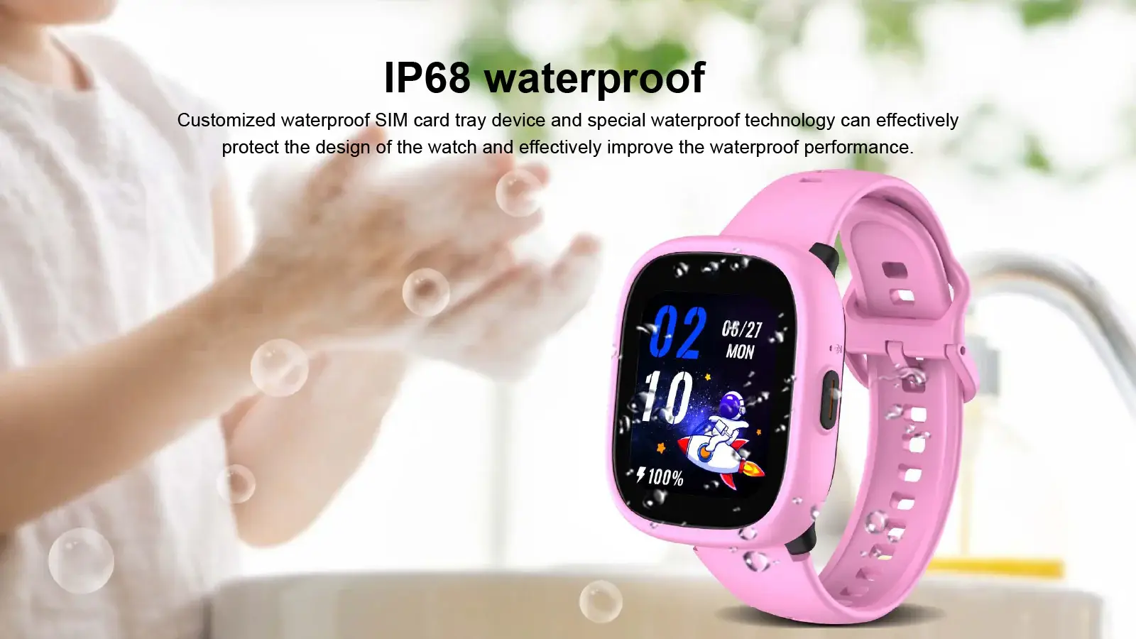 LAGENIO K3 4G Kids Smartwatch with GPS & Video Calling