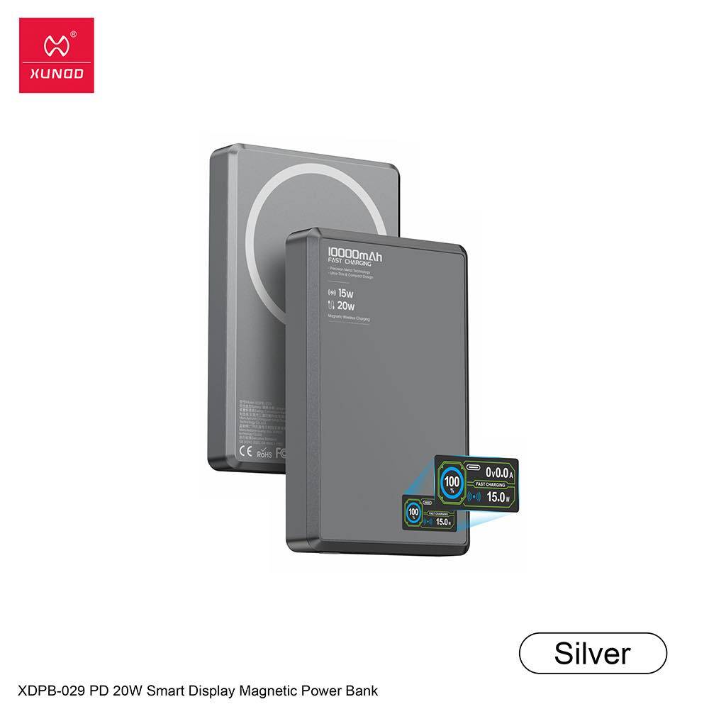 XUNDD XDPB-029 PD 20W Magnetic Power Bank 10000mAh