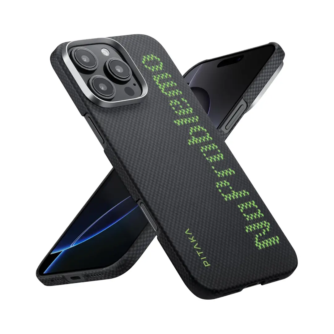 Pitaka Aries Tactile Woven Case for iPhone 16 Pro Max -NoProblemo