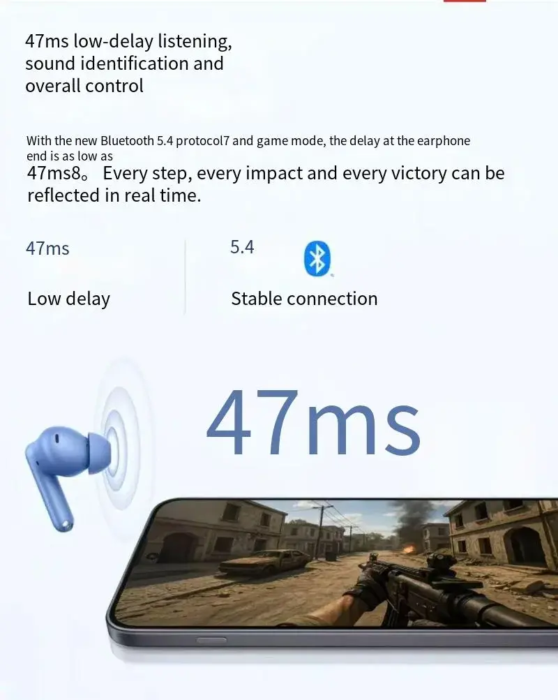 OnePlus Buds 3V 12.4mm True Wireless Earbuds with 3D Sound & AI Translation