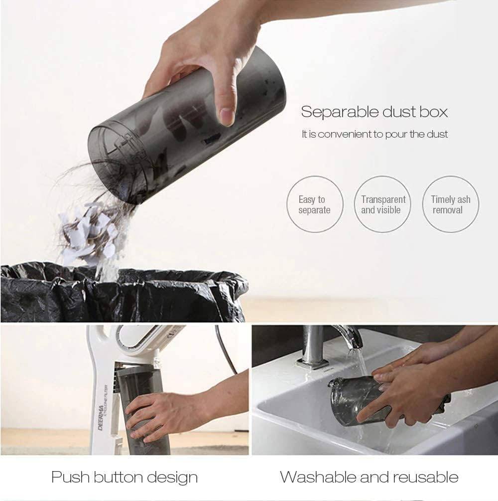 Deerma DX700S 2-in-1 Vertical & Handheld Vacuum Cleaner Low Noise Large-Capacity Dust Box