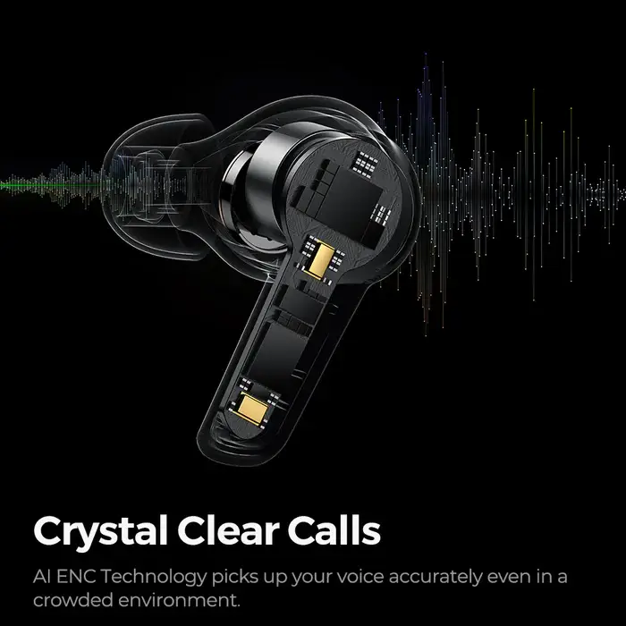 SoundPEATS T3 Active Noise Cancelling Wireless Earbuds