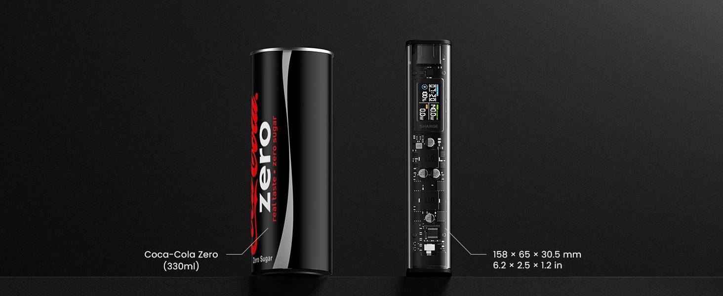 Sharge Shargeek 140 Power Bank 20000mAh 140W Ultra-Fast Charging & Transparent Design