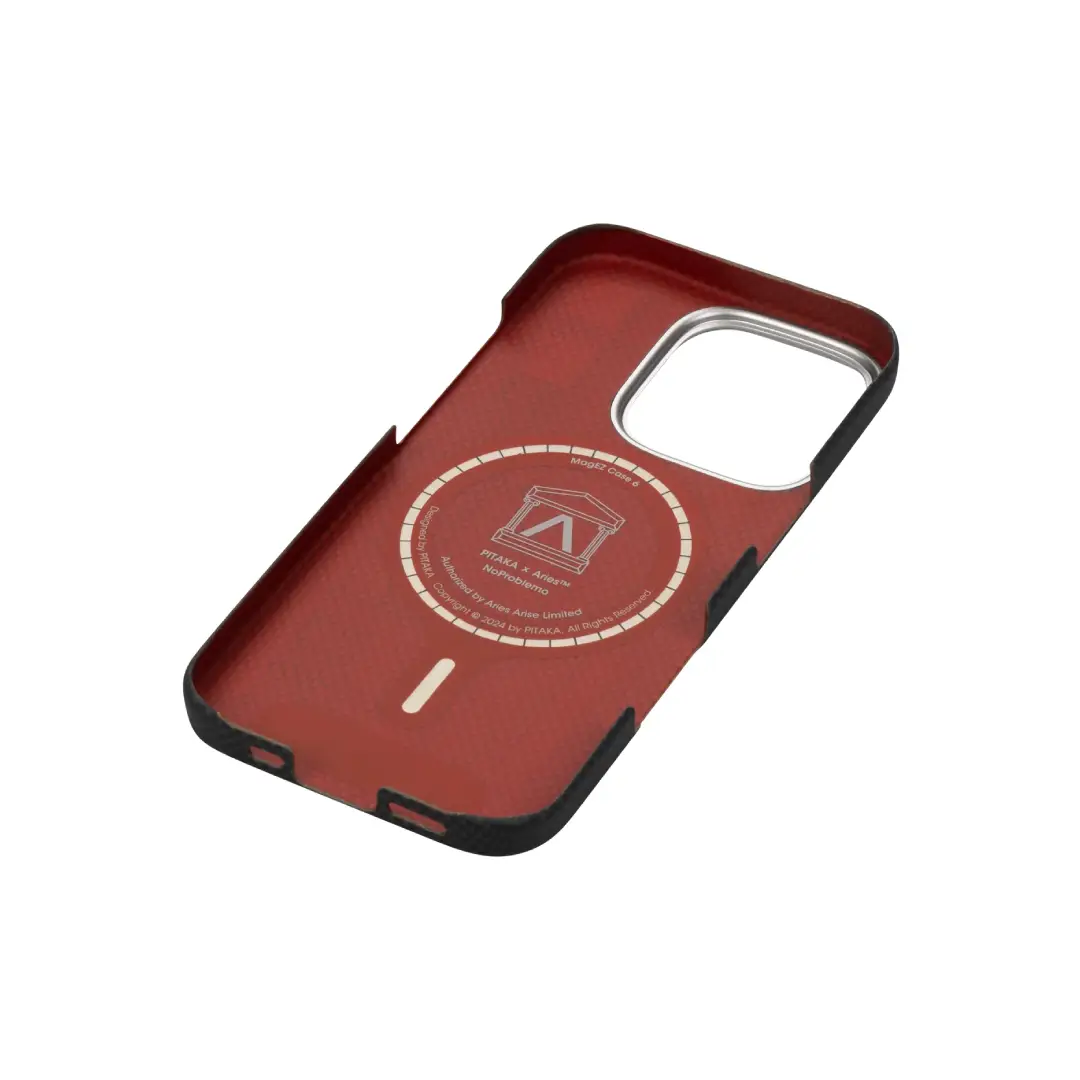 Pitaka Aries Tactile Woven Case for iPhone 16 Pro Max -NoProblemo