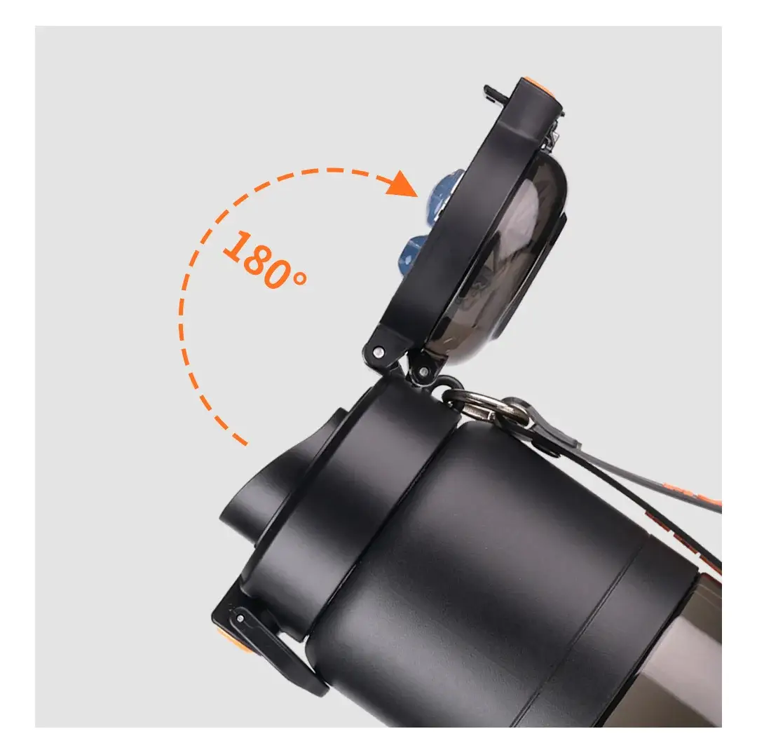 Huohou 750ml Motivational Leak-Proof Reusable Water Bottle for Sports & Fitness