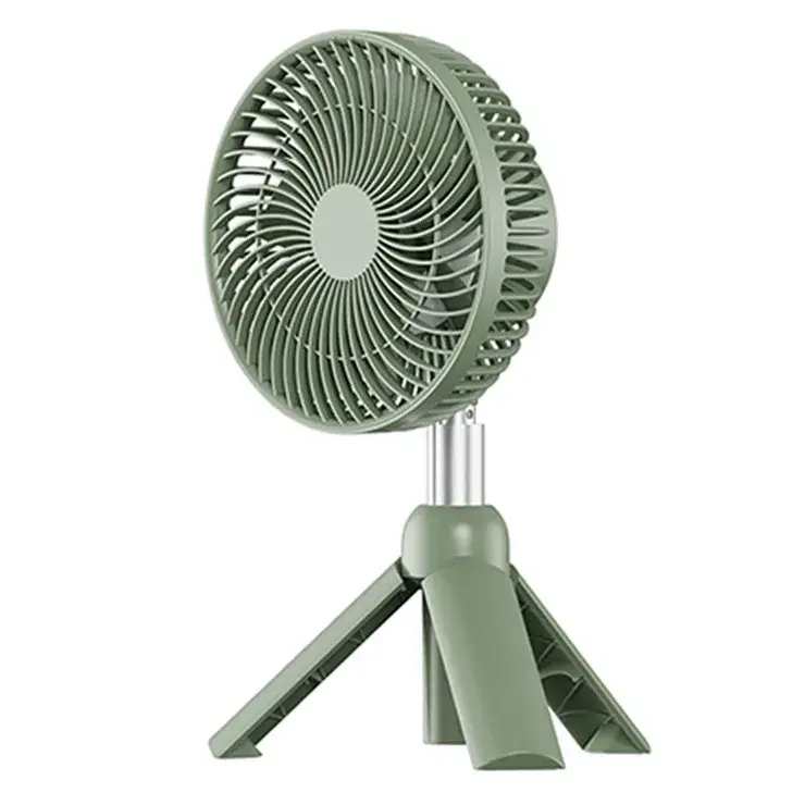 AZEADA PD-F27 The 3-speed rechargeable desk fan with a tripod 