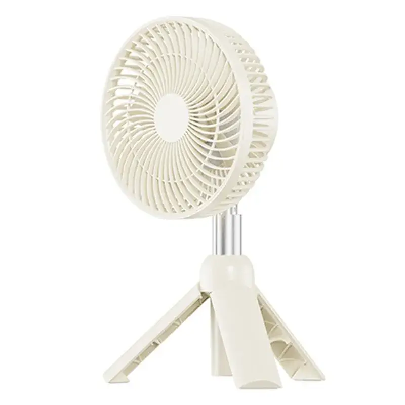 AZEADA PD-F27 The 3-speed rechargeable desk fan with a tripod 