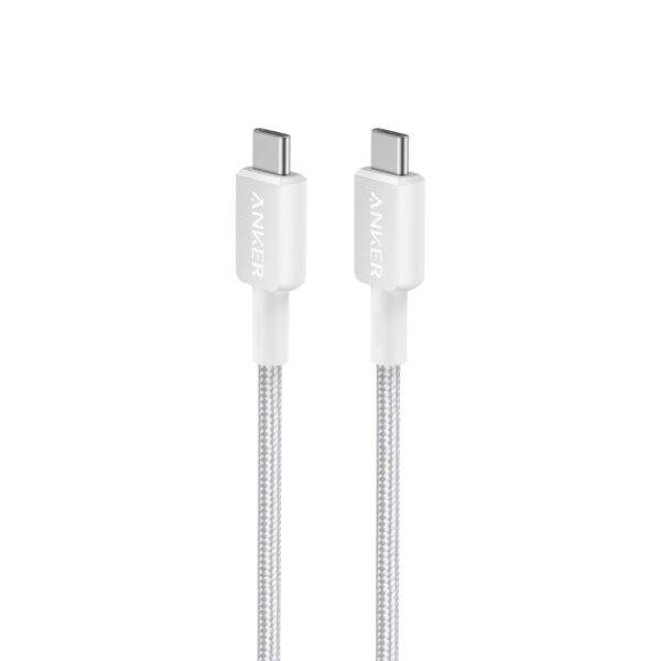 Anker 322 Type-C to Type-C 60W Nylon Braided Cable 6ft Anker 322 Type-C to Type-C 60W Nylon Braided Cable 6ft