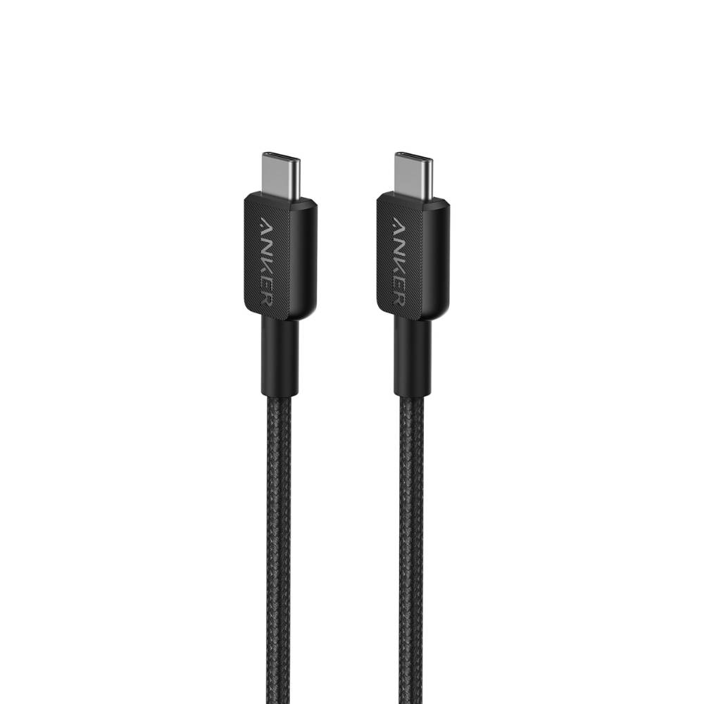 Anker 322 Type-C to Type-C 60W Nylon Braided Cable 6ft Anker 322 Type-C to Type-C 60W Nylon Braided Cable 6ft