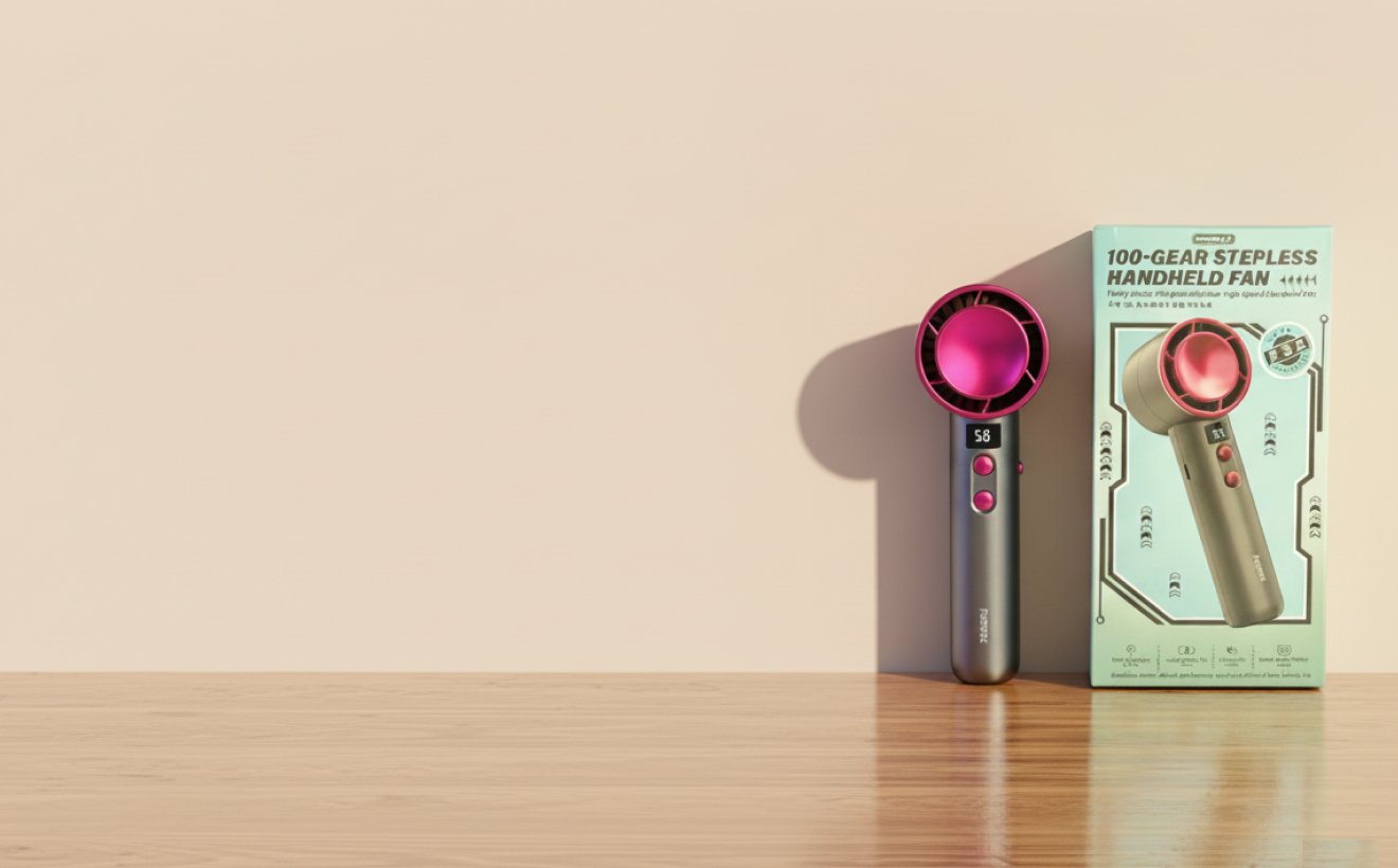 Stay Cool Anytime--with Our Sleek Fan