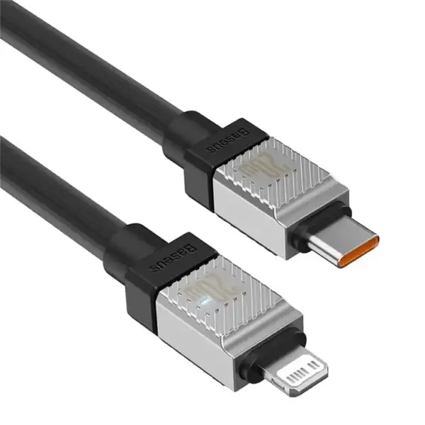 BASEUS CoolPlay Series 20W Type-C to Lightning Doublly-Wrapped Premium Quality Fast Charging Cable -1M BASEUS CoolPlay Series 20W Type-C to Lightning Doublly-Wrapped Premium Quality Fast Charging Cable -1M