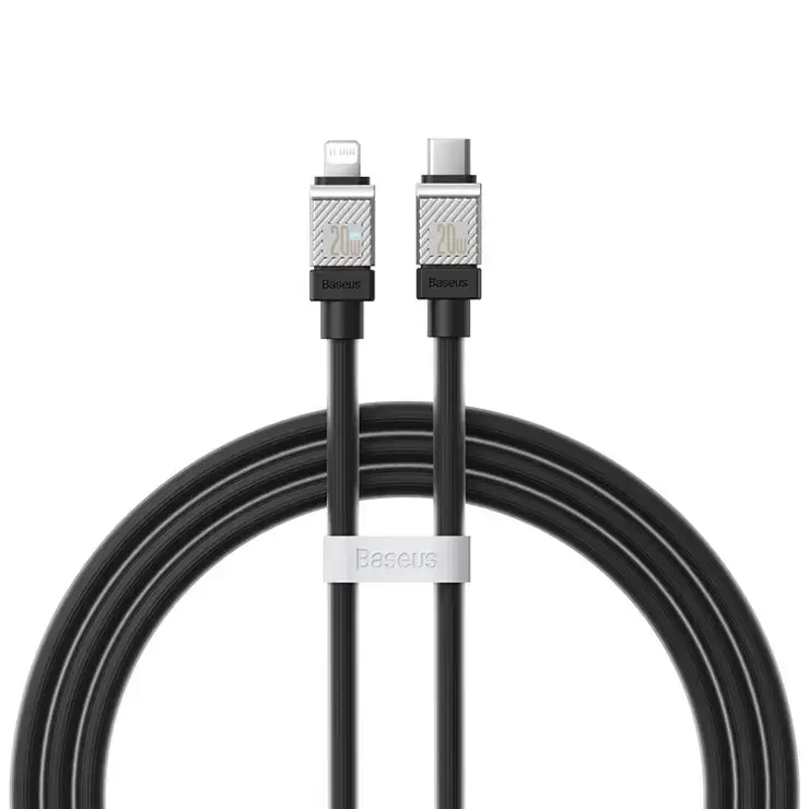 BASEUS CoolPlay Series 20W Type-C to Lightning Doublly-Wrapped Premium Quality Fast Charging Cable -1M BASEUS CoolPlay Series 20W Type-C to Lightning Doublly-Wrapped Premium Quality Fast Charging Cable -1M