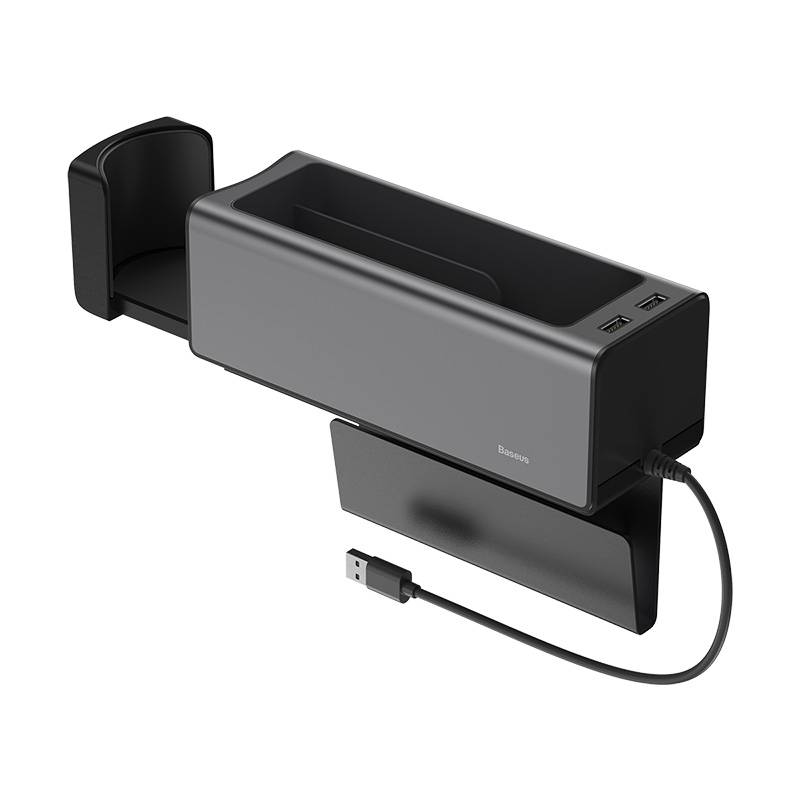 BASEUS Deluxe Metal Armrest Console Organizer BASEUS Deluxe Metal Armrest Console Organizer