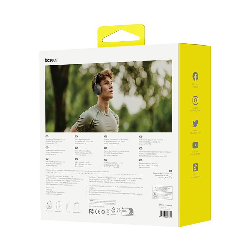 Baseus Bass 35 Max Wireless Headphones Baseus Bass 35 Max Wireless Headphones