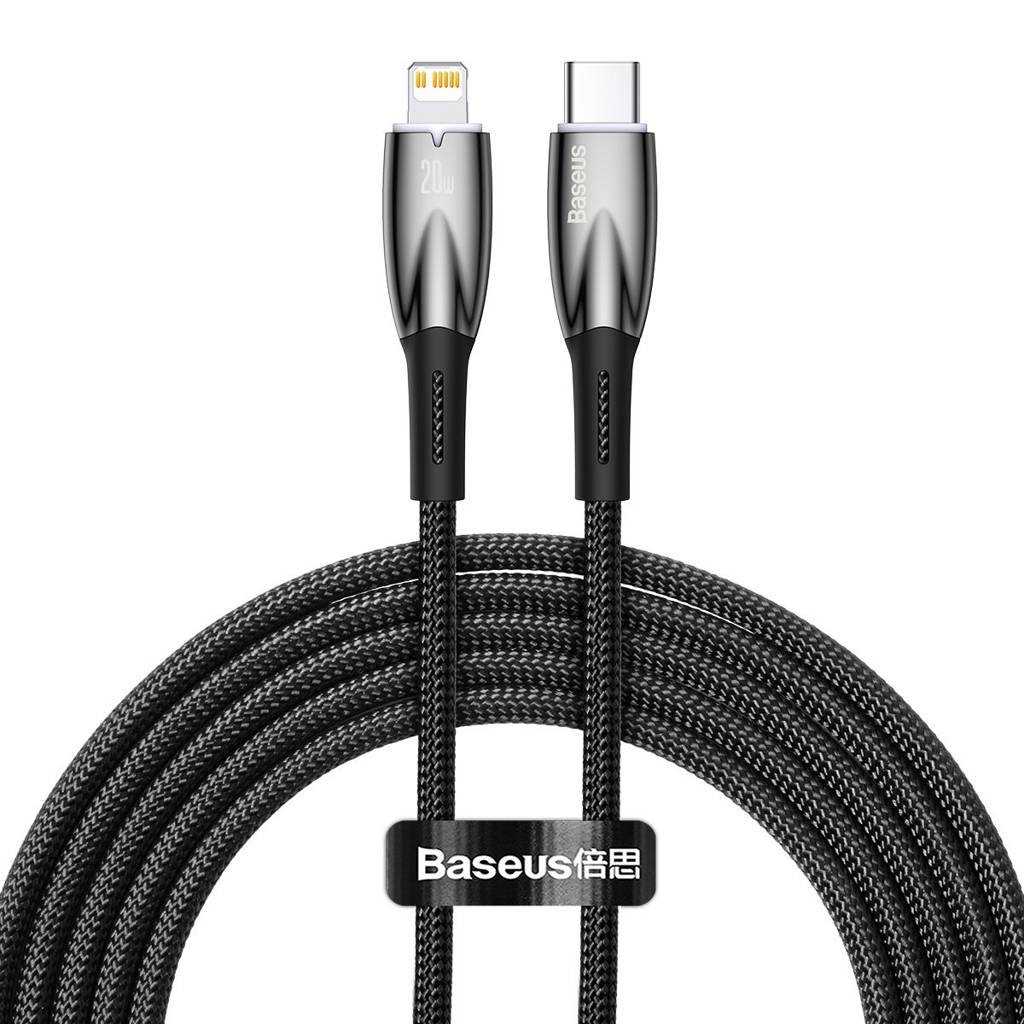Baseus Glimmer Series 20W Type-C to Lightning Fast Charging Data Cable -1m Baseus Glimmer Series 20W Type-C to Lightning Fast Charging Data Cable -1m