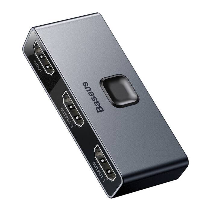 Baseus Matrix HDMI 4K HD Splitter 2 in 1 or 1 in 2 Display Baseus Matrix HDMI 4K HD Splitter 2 in 1 or 1 in 2 Display