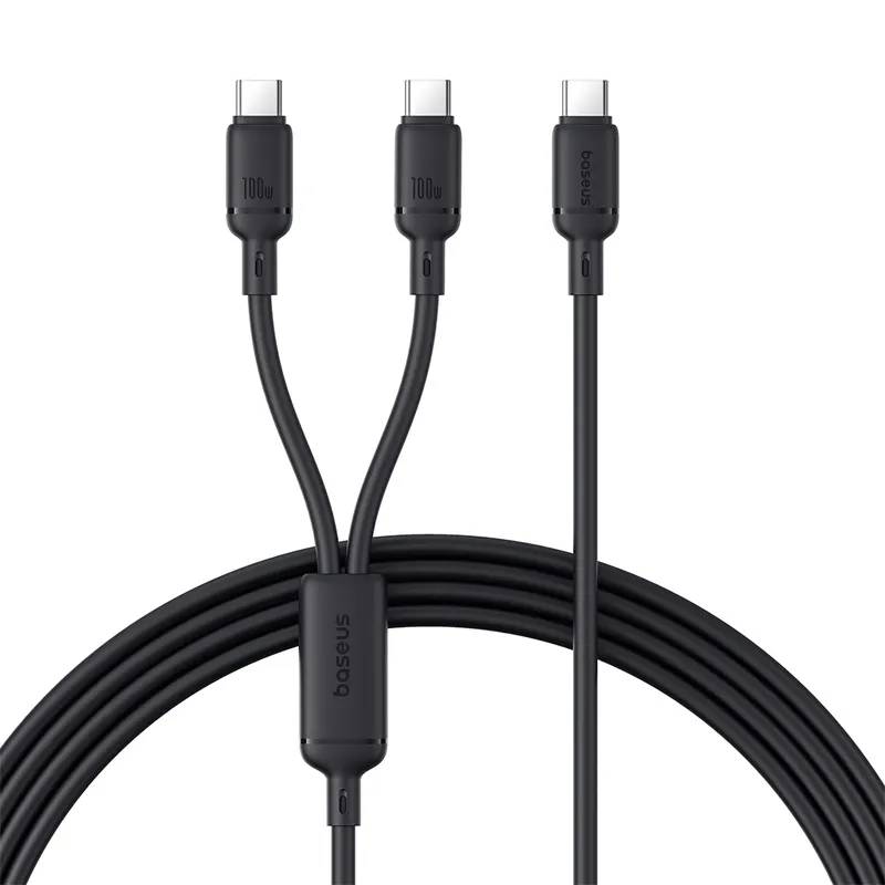 Baseus Pudding Series 100W Dual Fast Charging Cable Type-C to Type-C 1.5m Baseus Pudding Series 100W Dual Fast Charging Cable Type-C to Type-C 1.5m