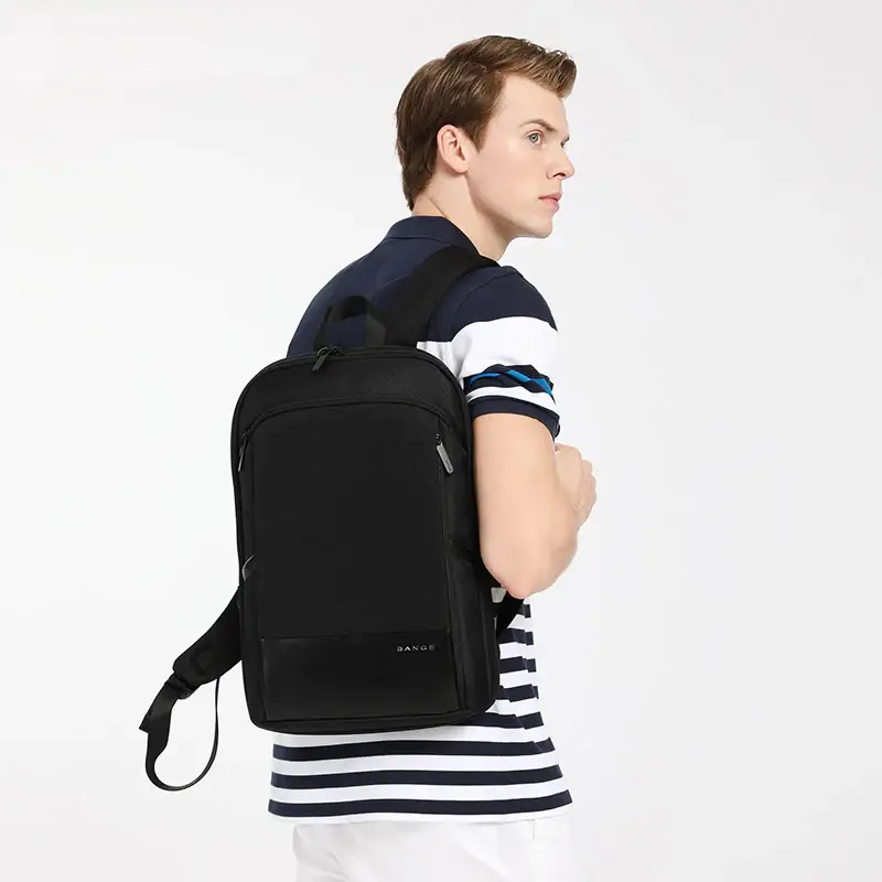 BANGE BG 77115 More Space Less Stress Anti-Theft Backpack That Grows with You