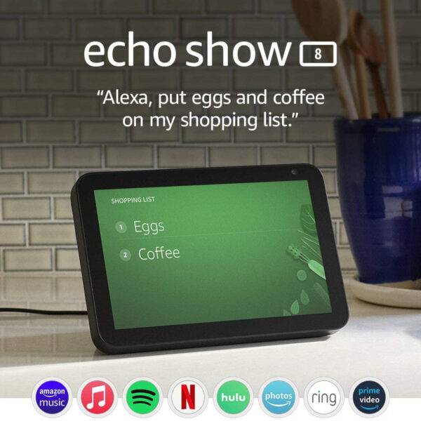 Amazon Echo Show 8-HD Smart Display with Alexa 1st Gen Amazon Echo Show 8-HD Smart Display with Alexa 1st Gen