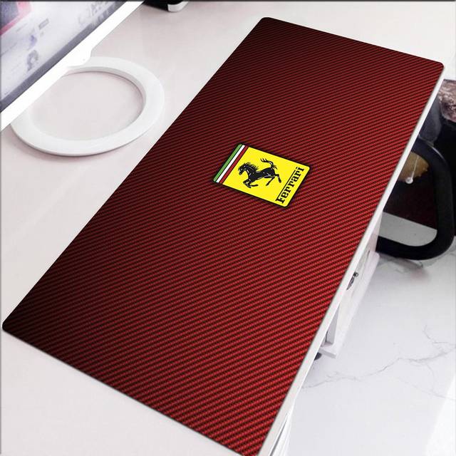 Ferrari Logo Mousepad Ignite Your Passion for Racing with This High Performance Mat