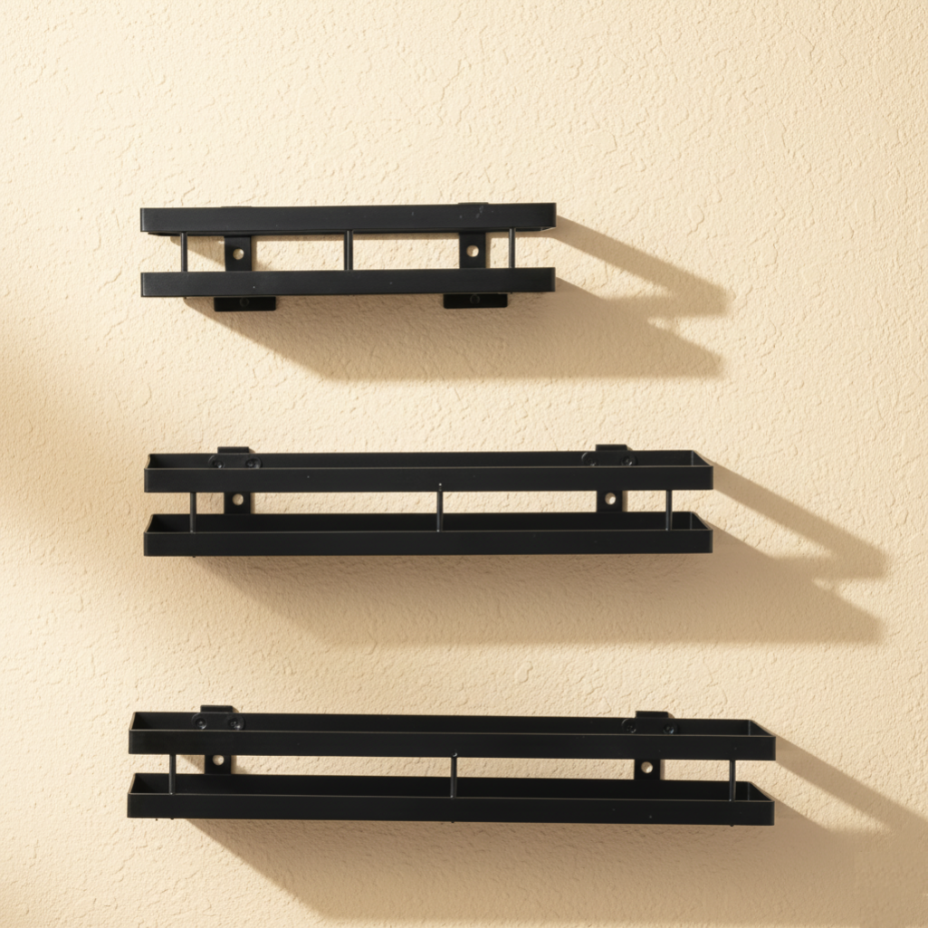 Wall Mounted Shelves.