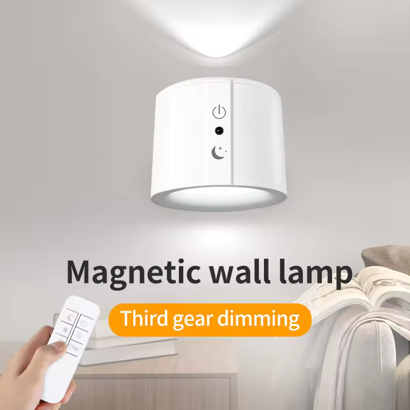 Rechargeable LED Wall Lamp 360° Rotatable Magnetic