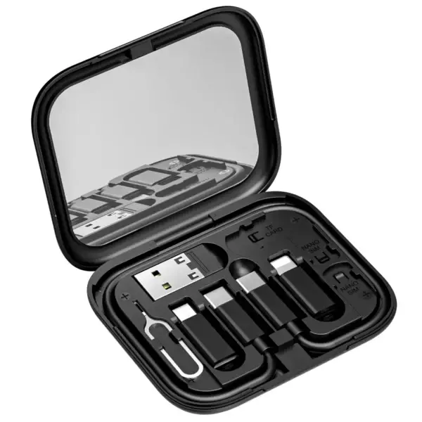 HOCO U114 Multifunctional 60W 3A Charging Data Cable Storage Suit HOCO U114 Multifunctional 60W 3A Charging Data Cable Storage Suit