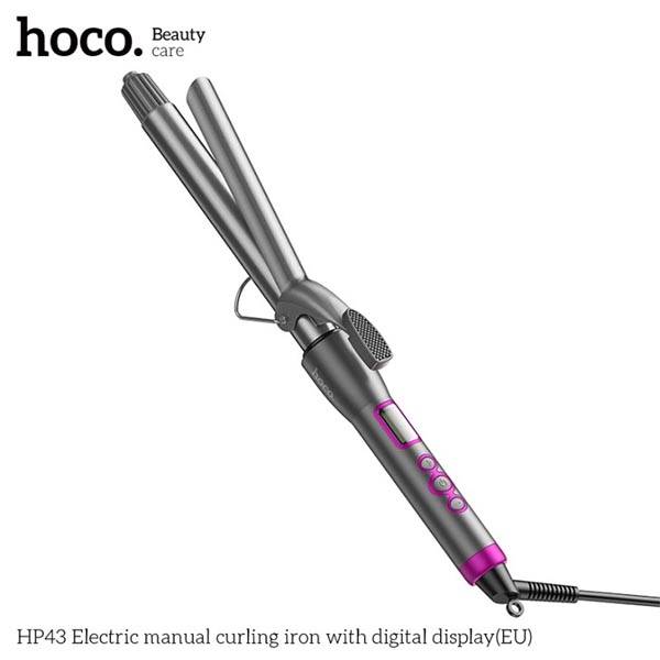 Hoco HP43 Electric Curling Iron with Digital Display and Manual Control Hoco HP43 Electric Curling Iron with Digital Display and Manual Control