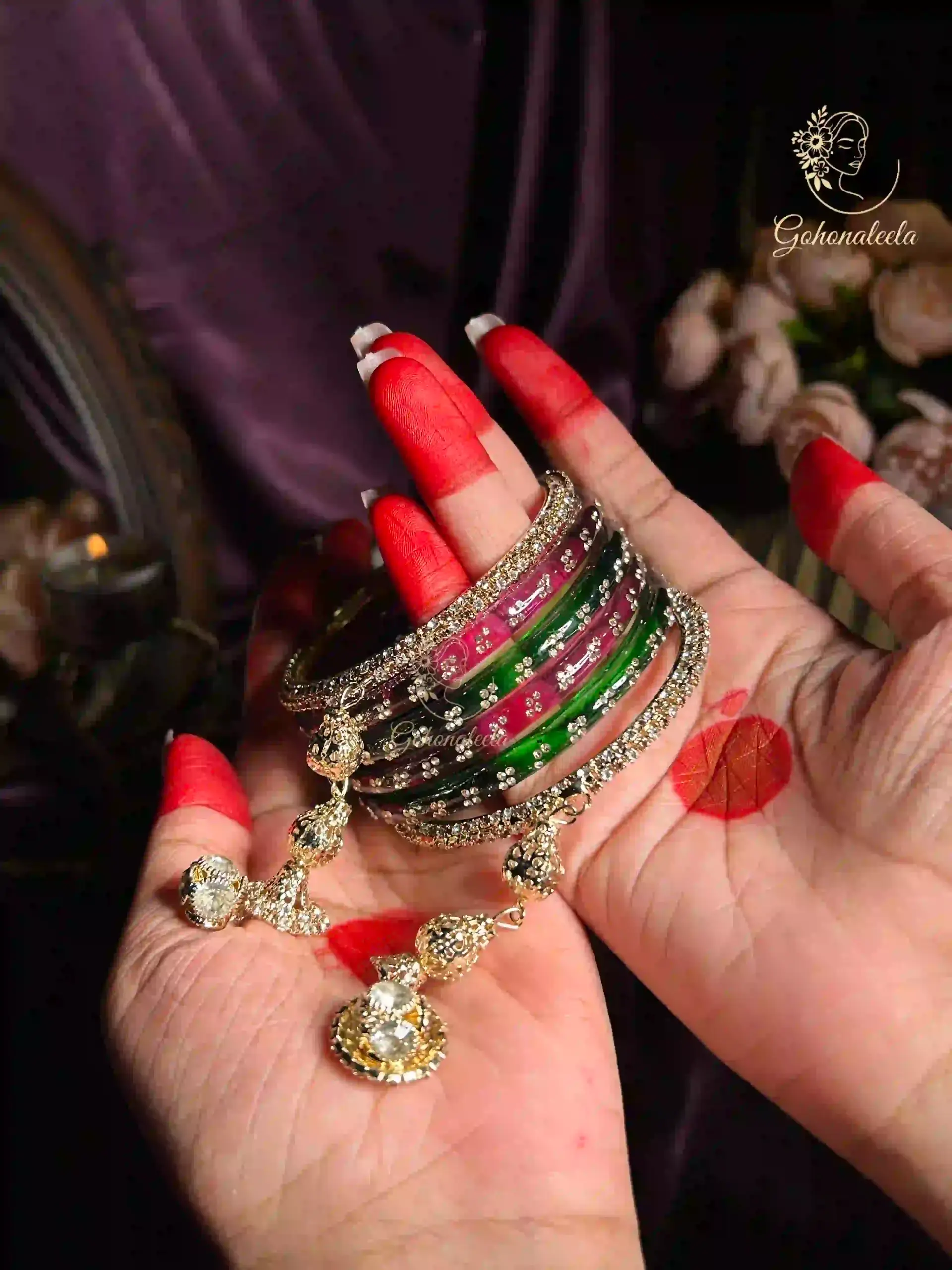 Stone Jelly X Short Jhumka