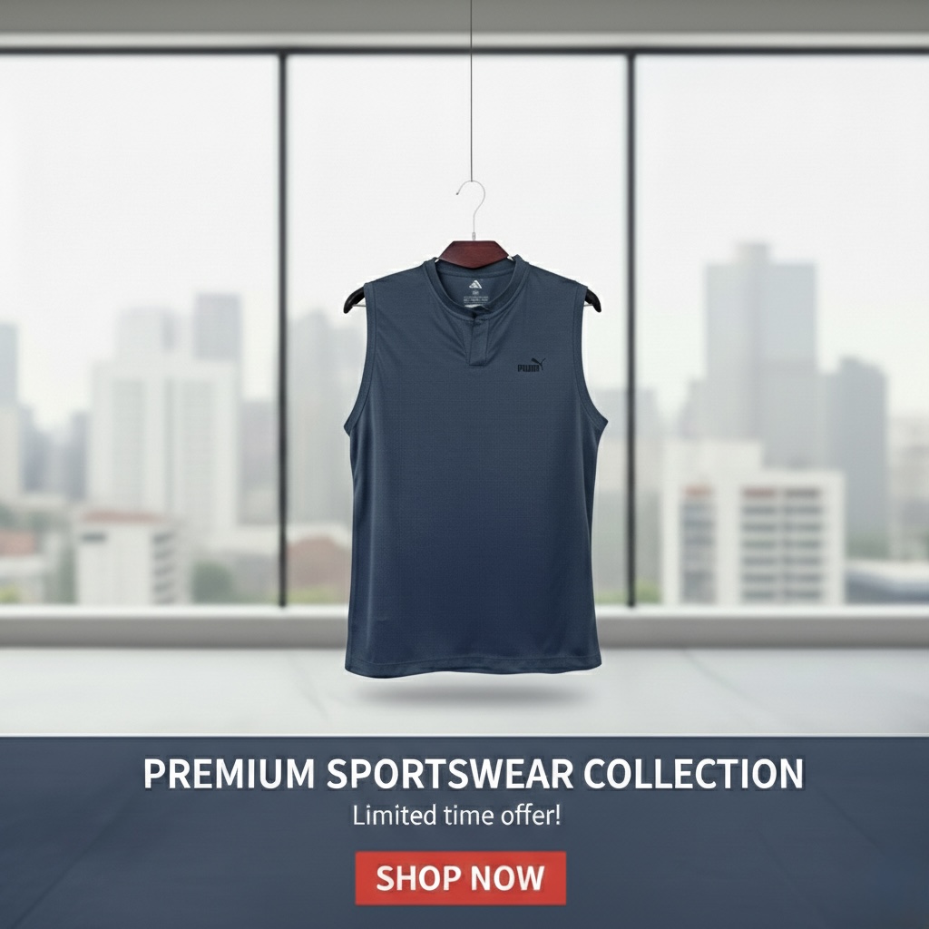 Sleevless T-shirt (3 Pic Combo)