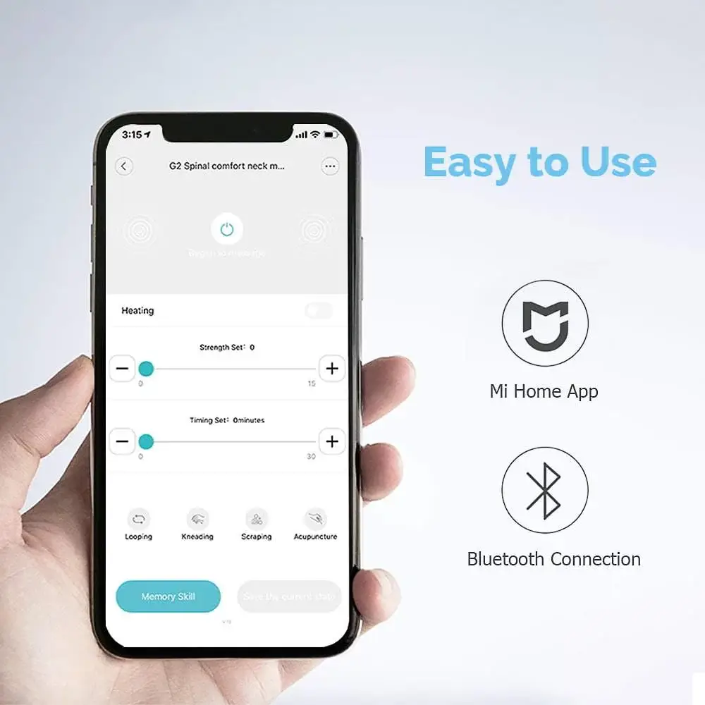Jeeback Neck Massager G2 Cervical Massager Work with Mi Home App Jeeback Neck Massager G2 Cervical Massager Work with Mi Home App
