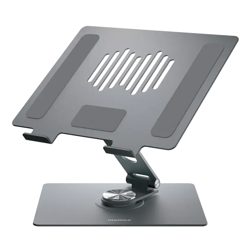 Momax KH10 Fold Stand Versatile Rotatable Tablet & Laptop Stand Momax KH10 Fold Stand Versatile Rotatable Tablet & Laptop Stand
