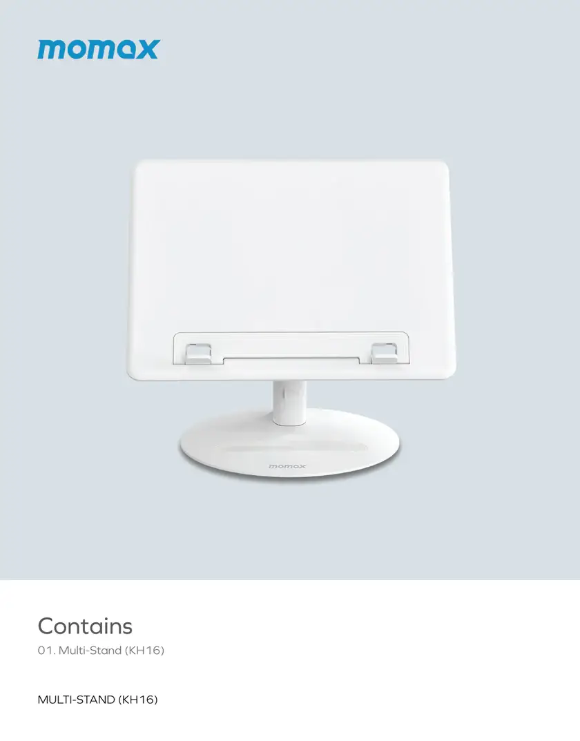 Momax KH16 Multi-Stand Your Adjustable Reading Companion
