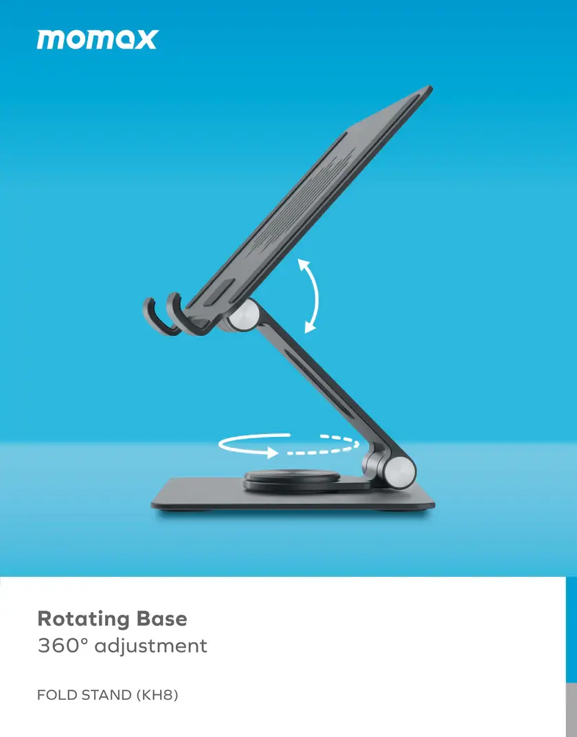 Momax KH8 Fold Stand Swivel Tablet Holder