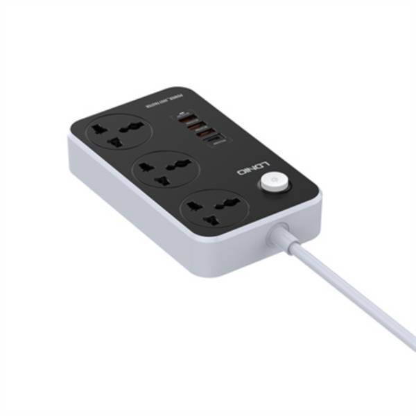 LDNIO SC3412 Power Strip with 3 Outlets & Fast Charging USB Ports LDNIO SC3412 Power Strip with 3 Outlets & Fast Charging USB Ports
