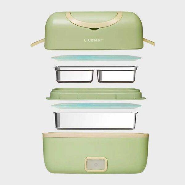 LIVEN FH-18 Electric Lunch Box Portable Smart Cooking Silent Heating Sealed for Travel LIVEN FH-18 Electric Lunch Box Portable Smart Cooking Silent Heating Sealed for Travel