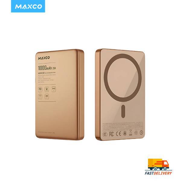 MAXCO MP39 Legend 2 Magnetic 10000mAh Wireless Power Bank