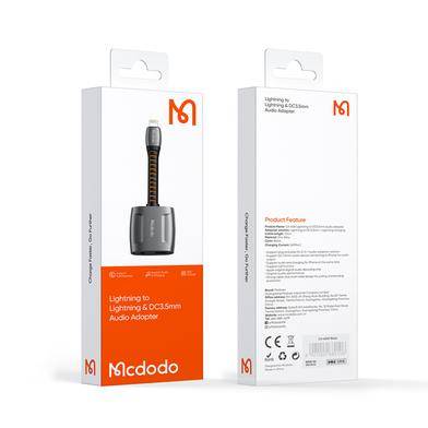 Mcdodo CA-6340 Lightning to Lightning & 3.5mm AUX Audio Adapter Cable